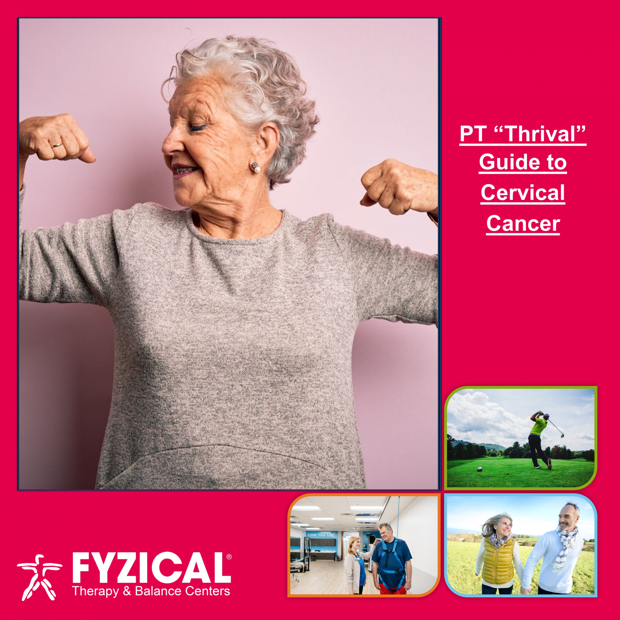 FYZICAL Oklahoma City is prepared to help you Thrive during your cervical cancer treatment. Our Pelvic Floor Physical therapists are ready to address your women's health needs and help you Love Your Life!